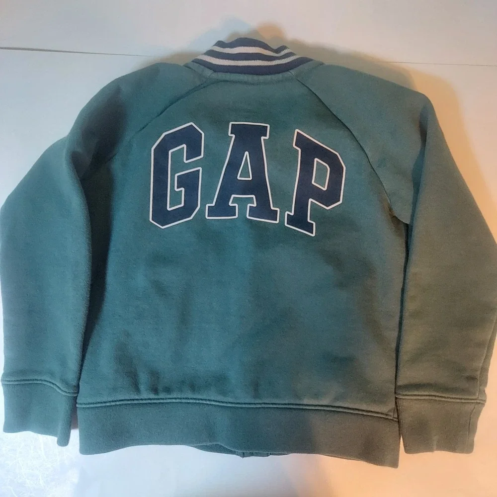 Disney/baby Gap Mickey Mouse‎ Fleece Bomber Jacket 5 Toddler Read!